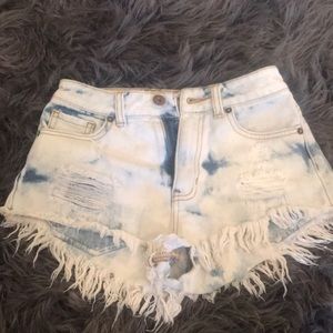 Bullhead denim mom shorts